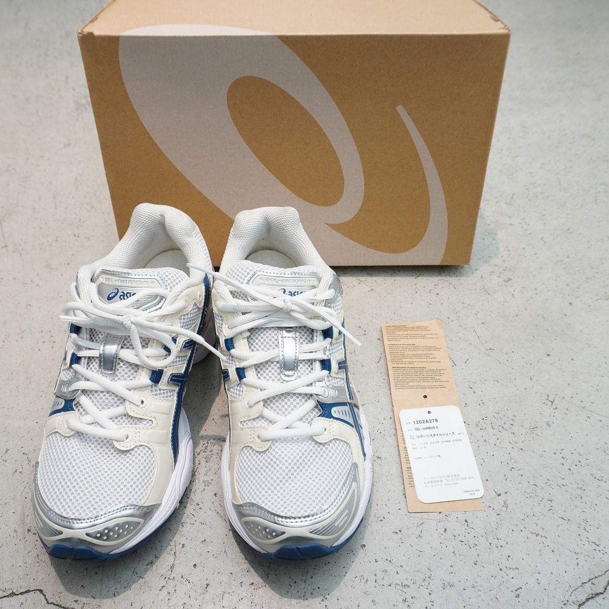 美品 24SS asics アシックス GEL-NIMBUS 9 ゲルニンバス 美品 24SS asics アシックス GEL-NIMBUS 9 ゲルニンバス