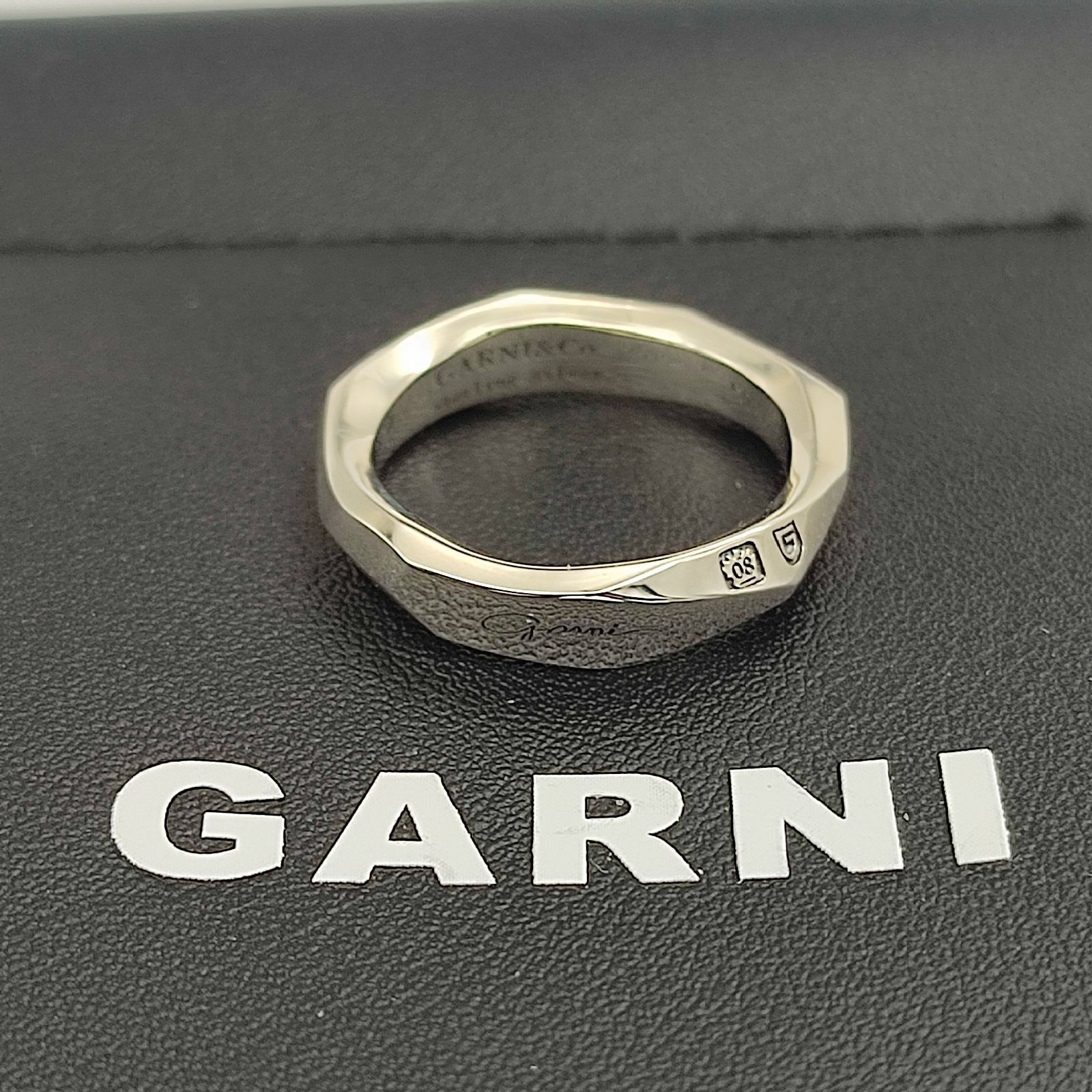 超美品】GARNI ガルニ クロッケリーリング M 17号 シルバー925 - メルカリ