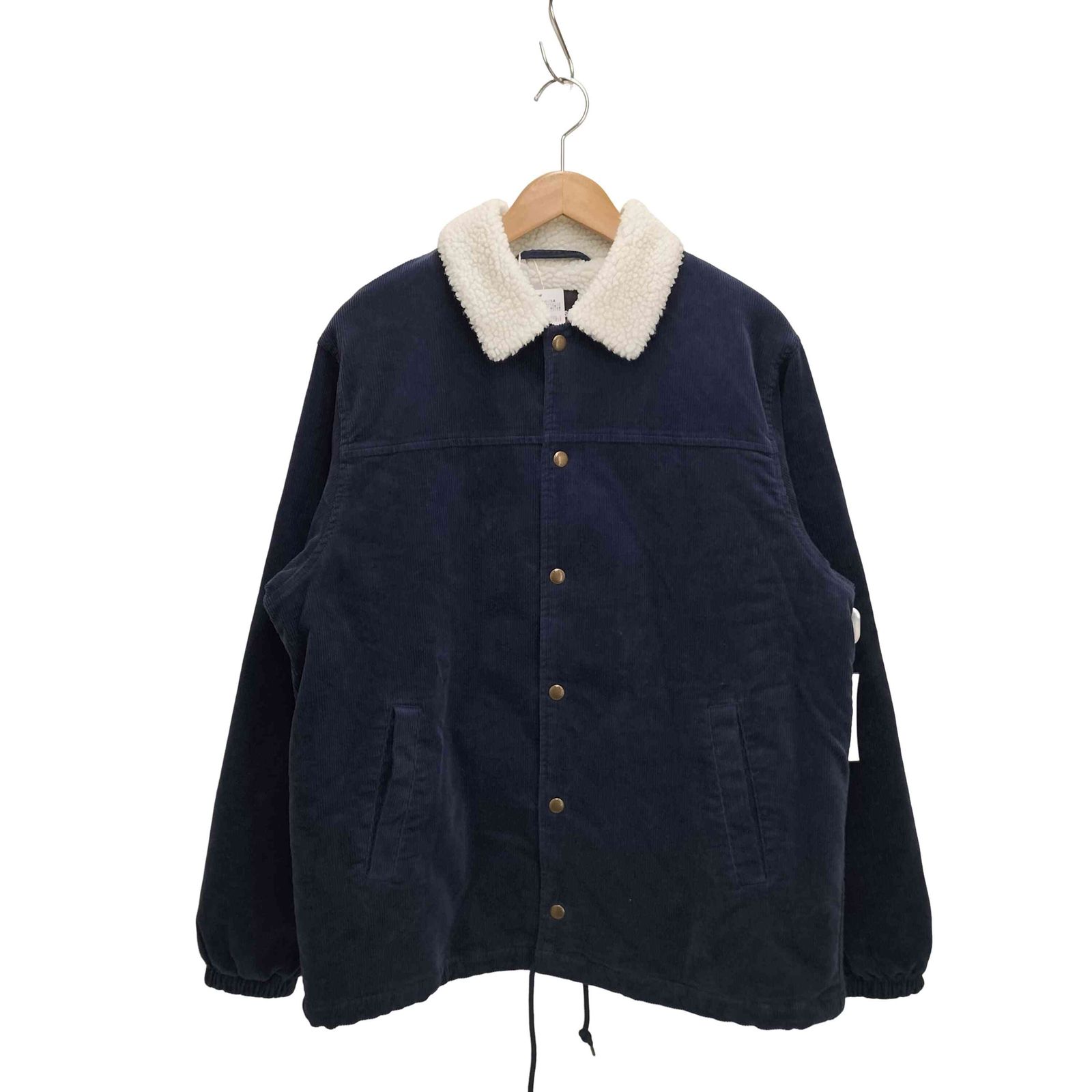 ビームス BEAMS ルーズフィット コーデュロイ ボア コーチジャケット 