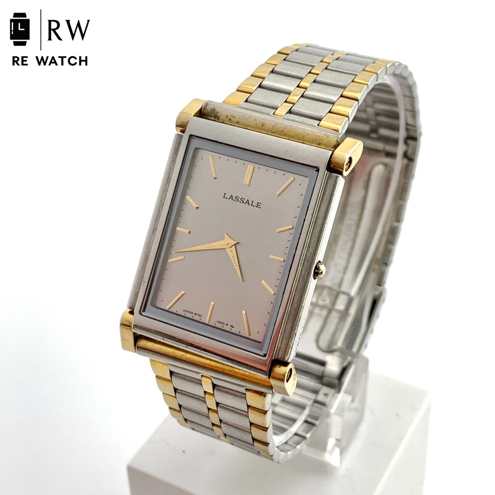 中古】SEIKO LASSALE HATTORI SEIKO 2F50-5970 アナログ腕時計 