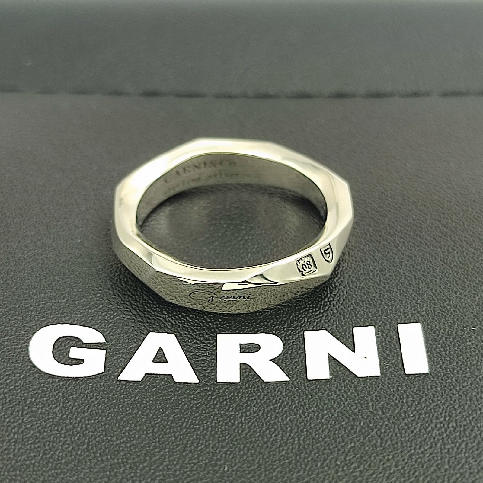 超美品GARNI ガルニ クロッケリーリング M 17号 シルバー925 - メルカリ