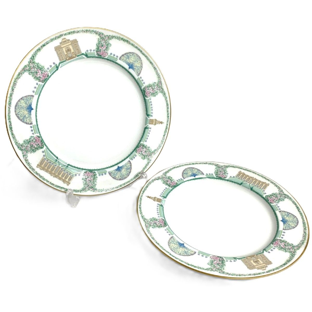 Bernardaud ベルナルド プレート バガテル/26cm/2枚セット ホワイト