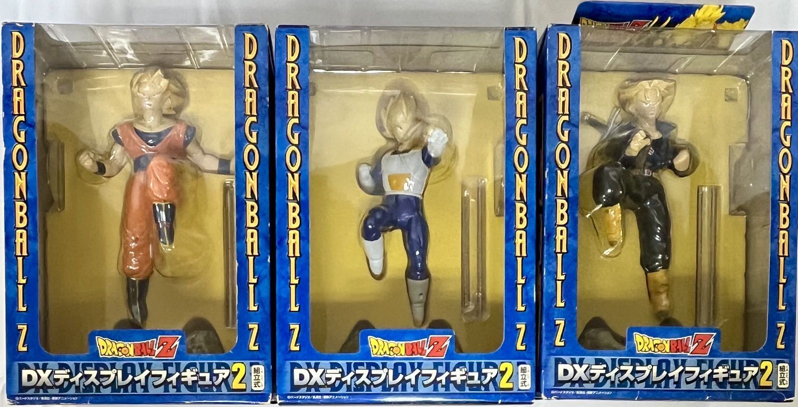 未開封、経年劣化あり、箱傷みあり ドラゴンボールZ DX ディスプレイ