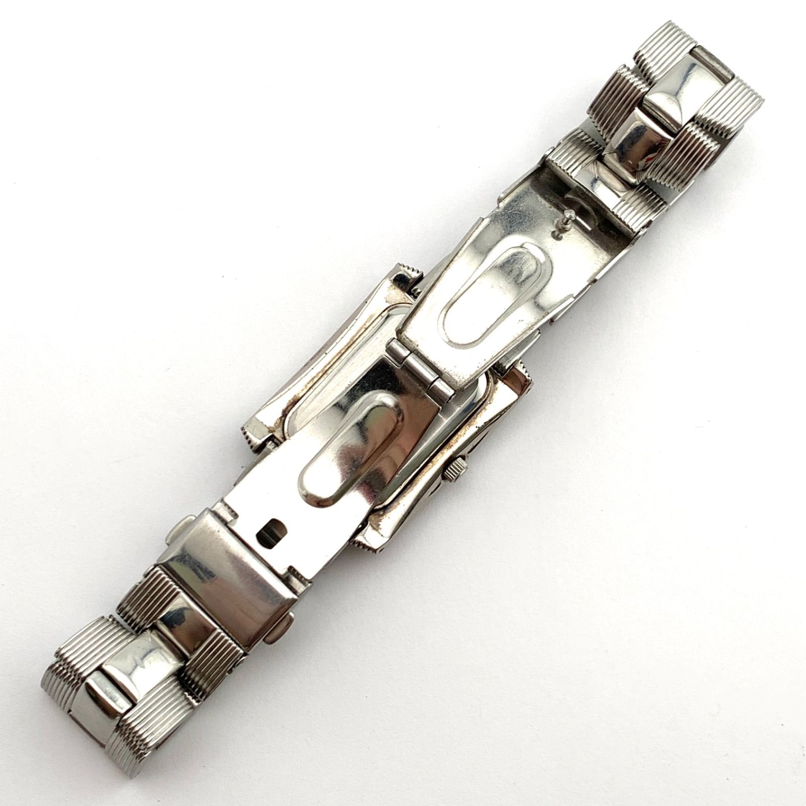 中古】CREDIT SUISSE 999,0 FINE SILVER クォーツ腕時計 シルバー 