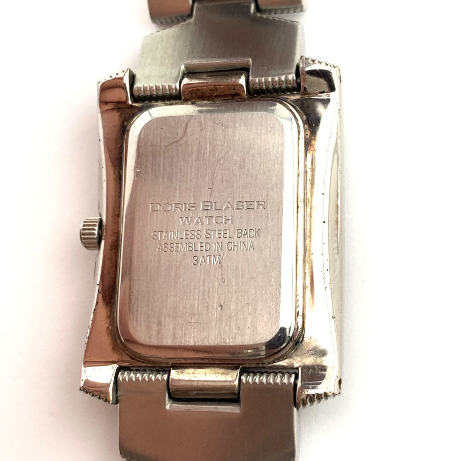 中古】CREDIT SUISSE 999,0 FINE SILVER クォーツ腕時計 シルバー 