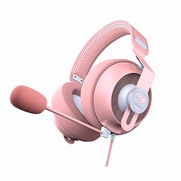 【新品】 COUGAR クーガー ゲーミングヘッドセット PHONTUM S PINK CGR-P53NP-510 ピンク 有線 3.5mmミニプラグ
