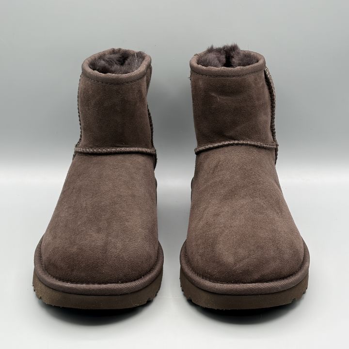 新品】UGG ムートンブーツ チョコレート USA7/JP24cm クラシックミニII