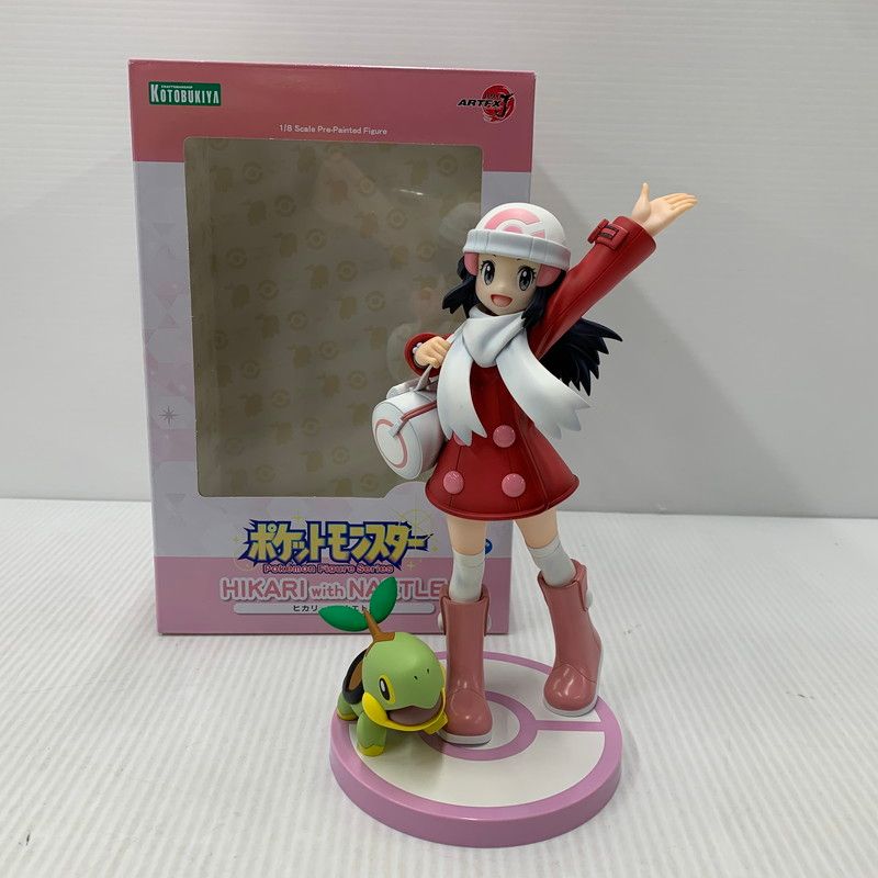 中古品】 コトブキヤ ARTFX J ポケットモンスター ヒカリwithナエトル