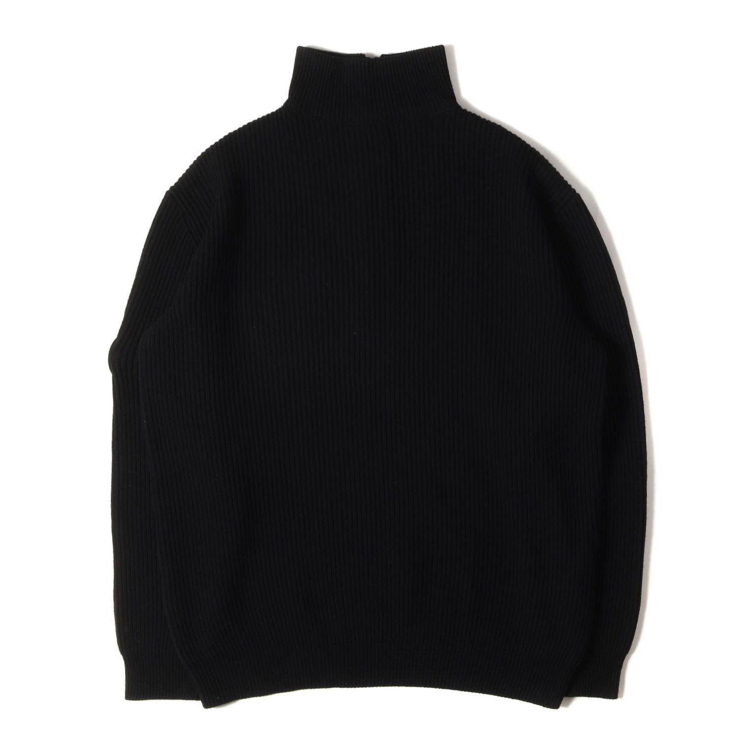 美品】GIORGIO ARMANI ジョルジオアルマーニ ニット ブラック 黒