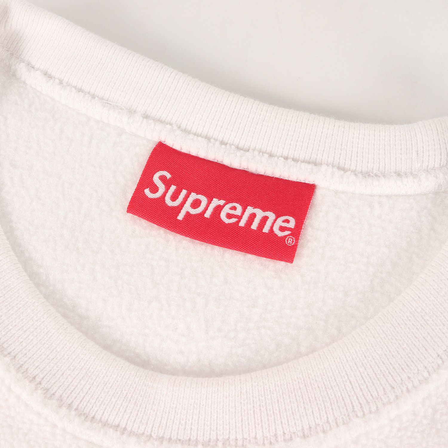 Supreme シュプリーム スウェット ホワイト レッド 白赤 サイズ:S