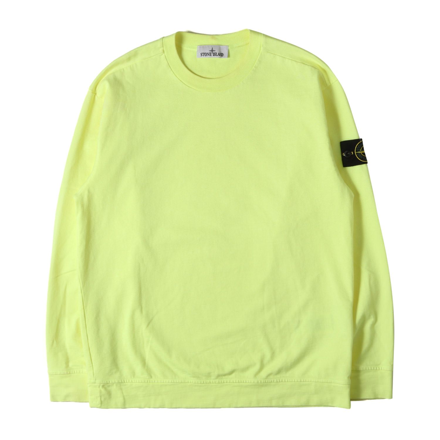 STONE ISLAND ストーンアイランド Tシャツ イエロー サイズ:M