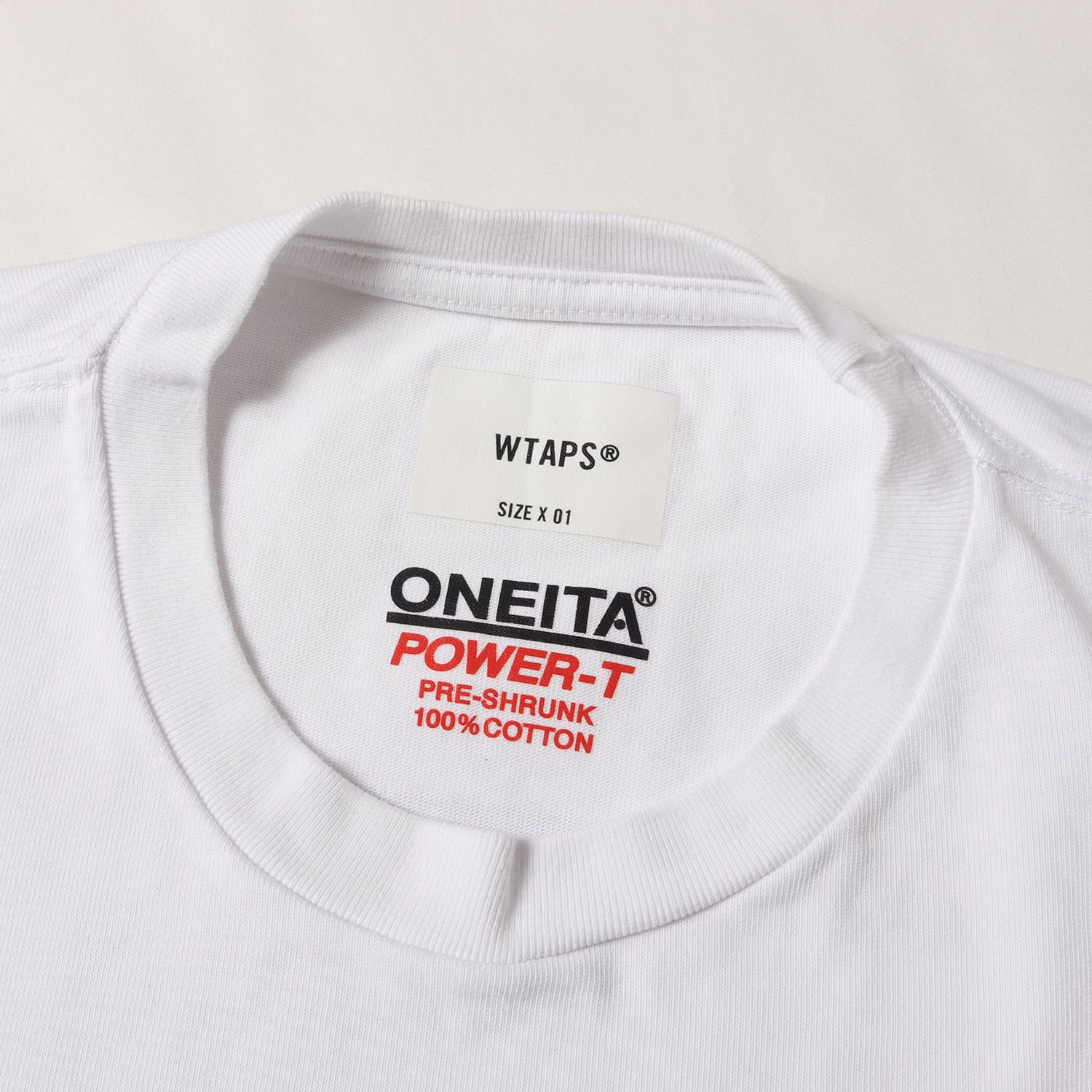 WTAPS ダブルタップス Tシャツ ホワイト 白 サイズ:S | 22AW ONEITA