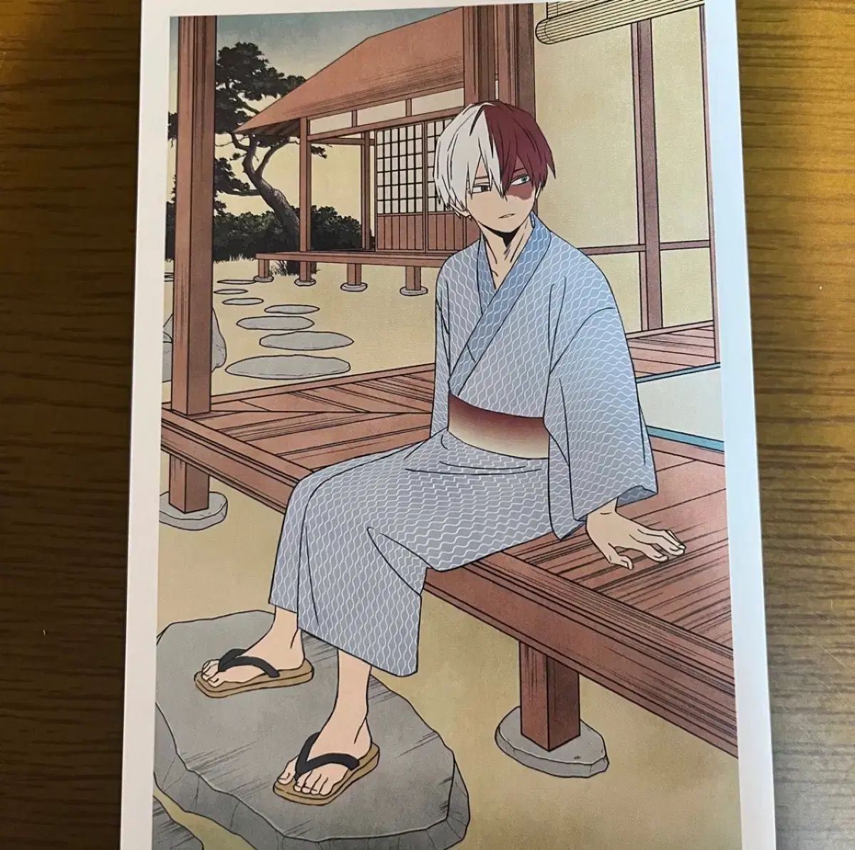 僕のヒーローアカデミア 浴衣 轟焦凍 特典 浮世絵 キャラ 僕のヒーロー 