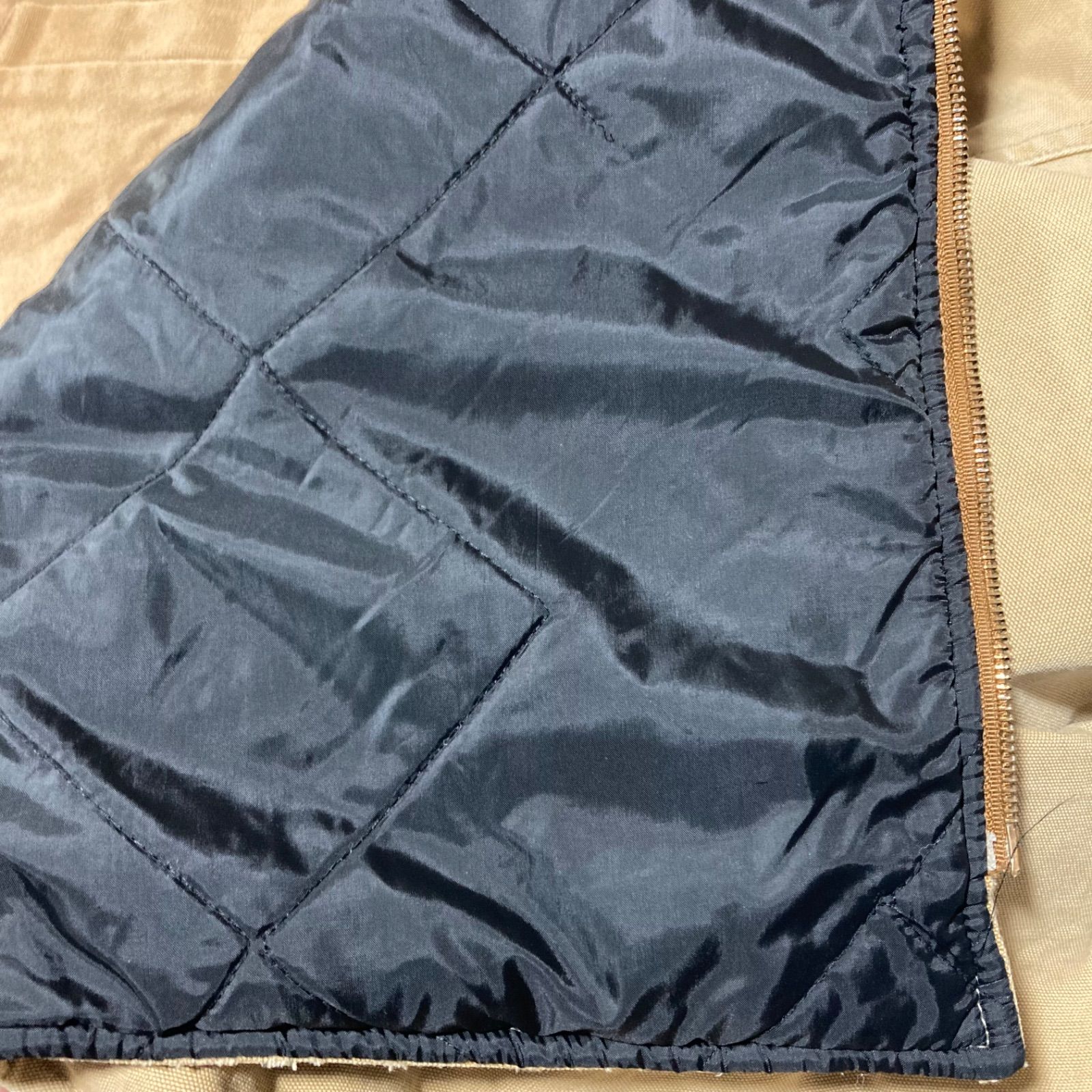 CARHARTT ダックベスト L カーハート USA製 腰ゴム DUCK VEST VINTAGE