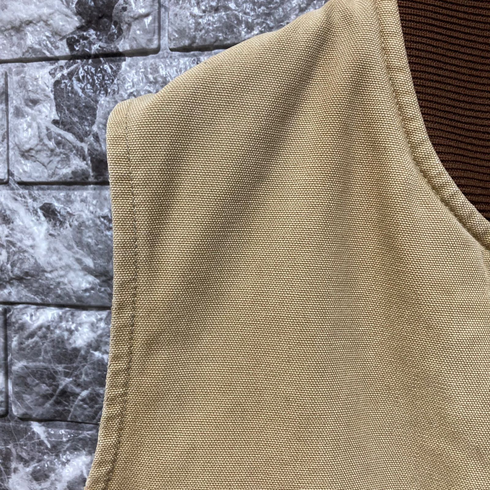 CARHARTT ダックベスト L カーハート USA製 腰ゴム DUCK VEST VINTAGE