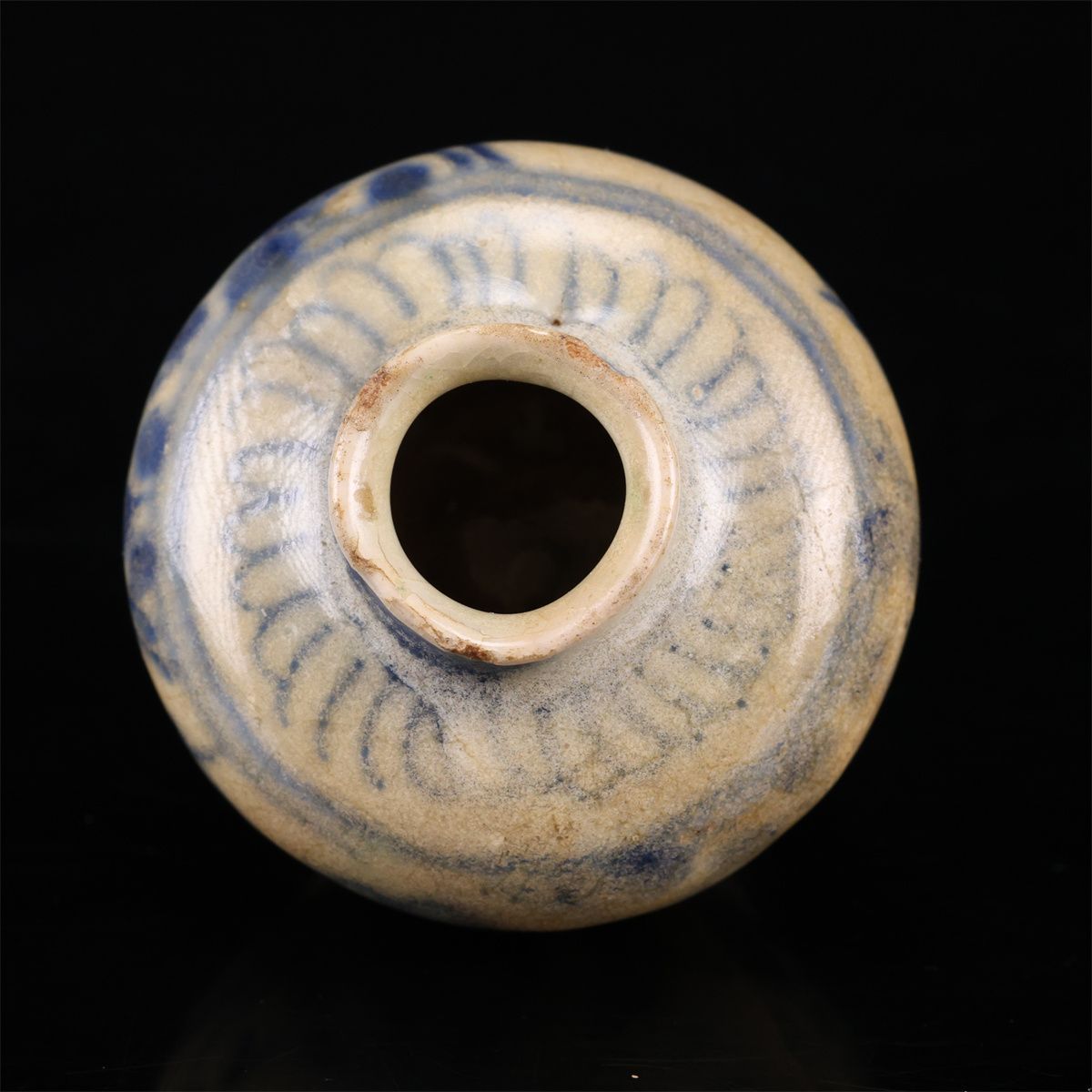 明代青花】 安南染付 小壷 茶入／箱付 時代のホツあり！CP394 - メルカリ