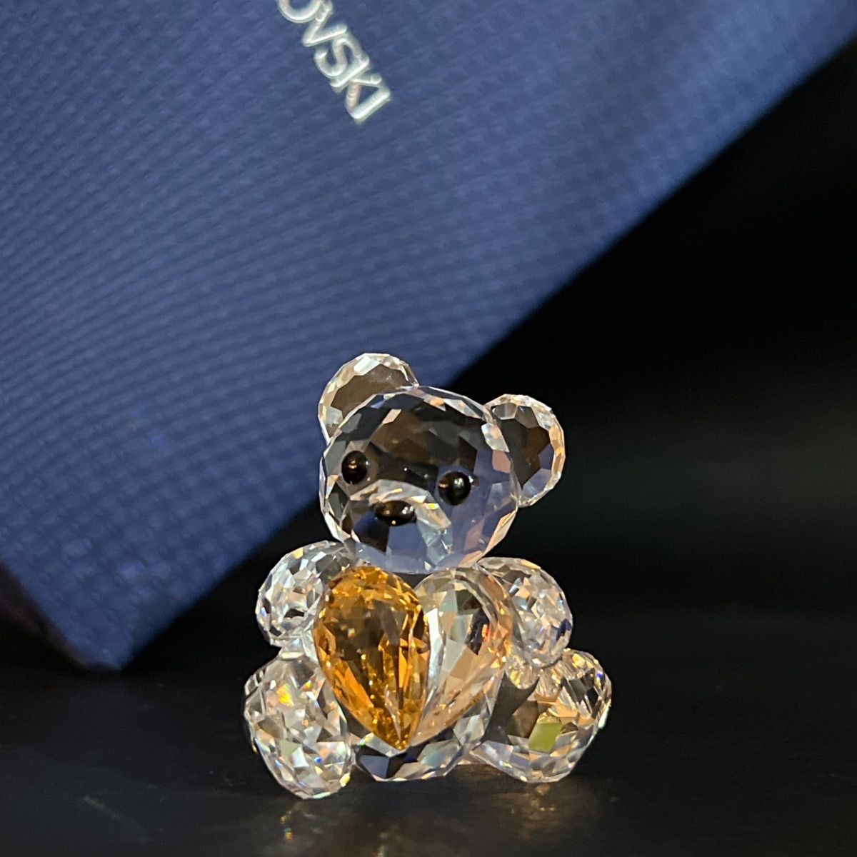 Swarovski スワロフスキー クリスタルガラス／フ イギュリン Krisベア 