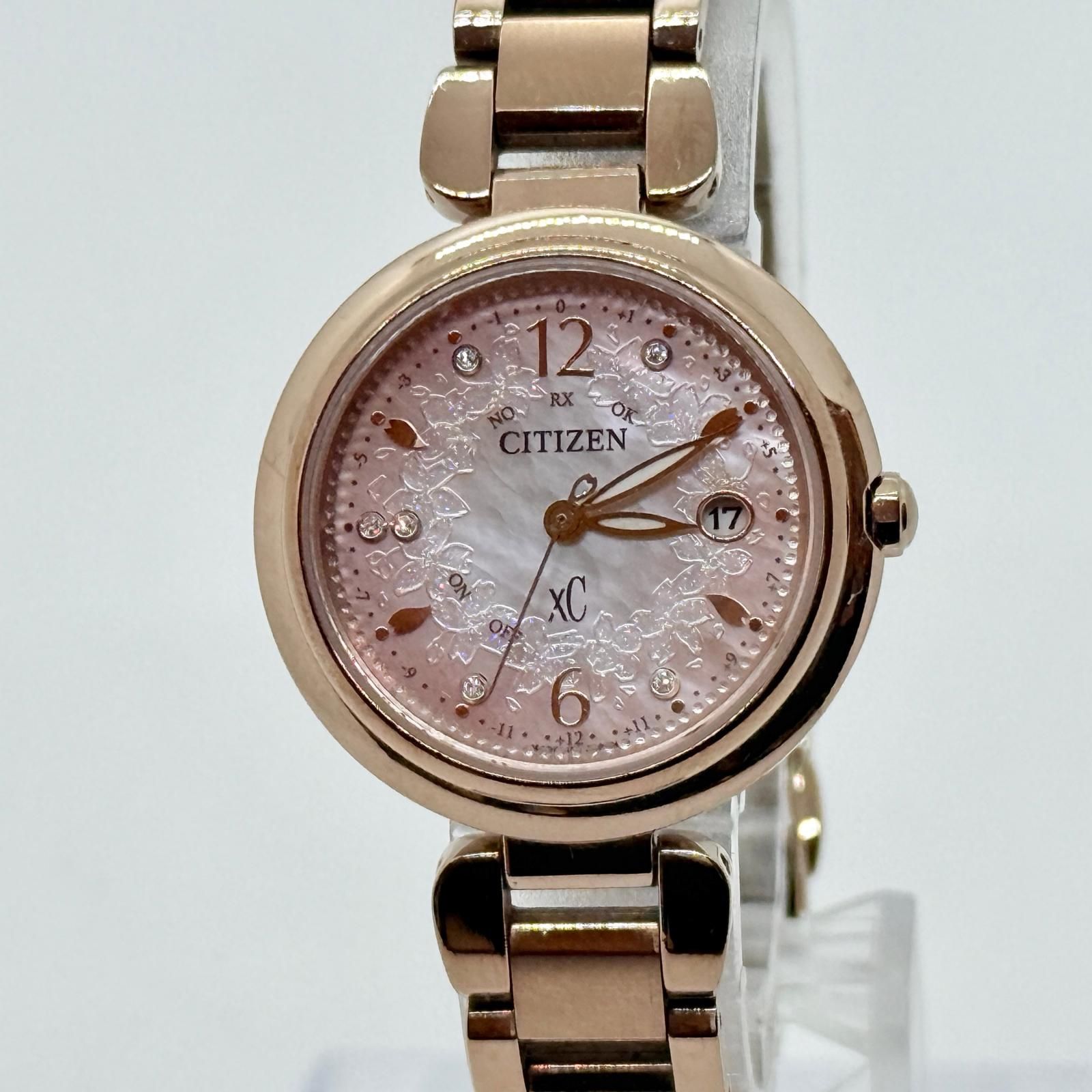 CITIZEN シチズン クロスシー XC ES9467-62W ピンク ソーラー電波