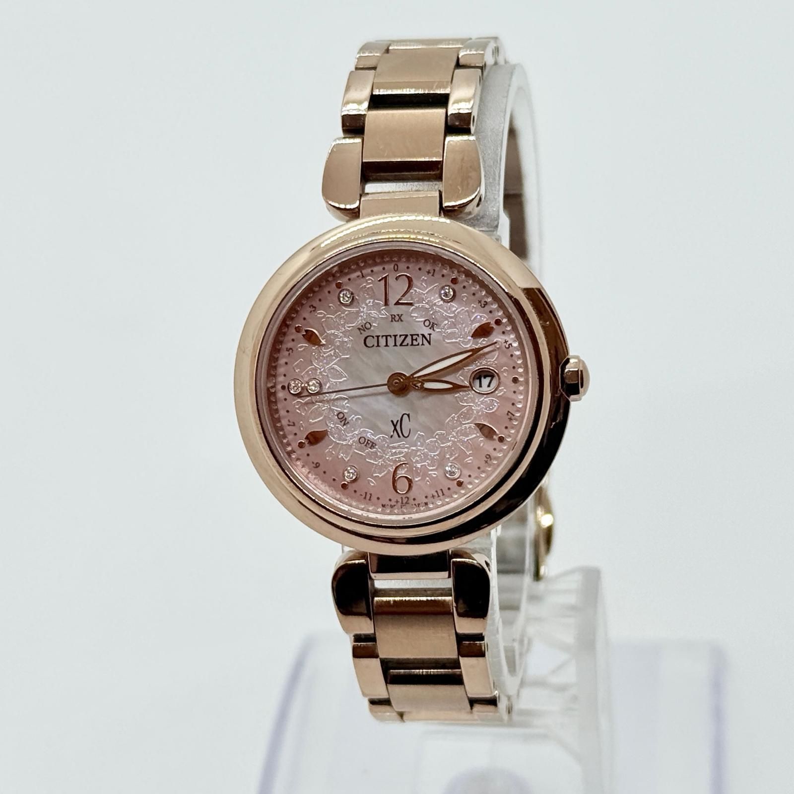 CITIZEN シチズン クロスシー XC ES9467-62W ピンク ソーラー電波