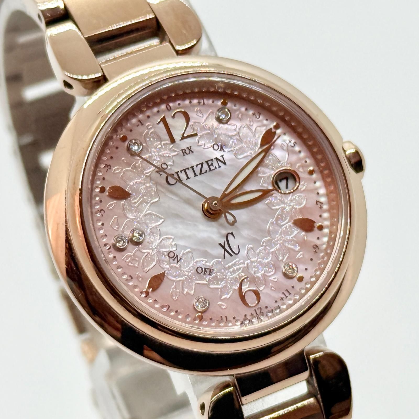 CITIZEN シチズン クロスシー XC ES9467-62W ピンク ソーラー電波
