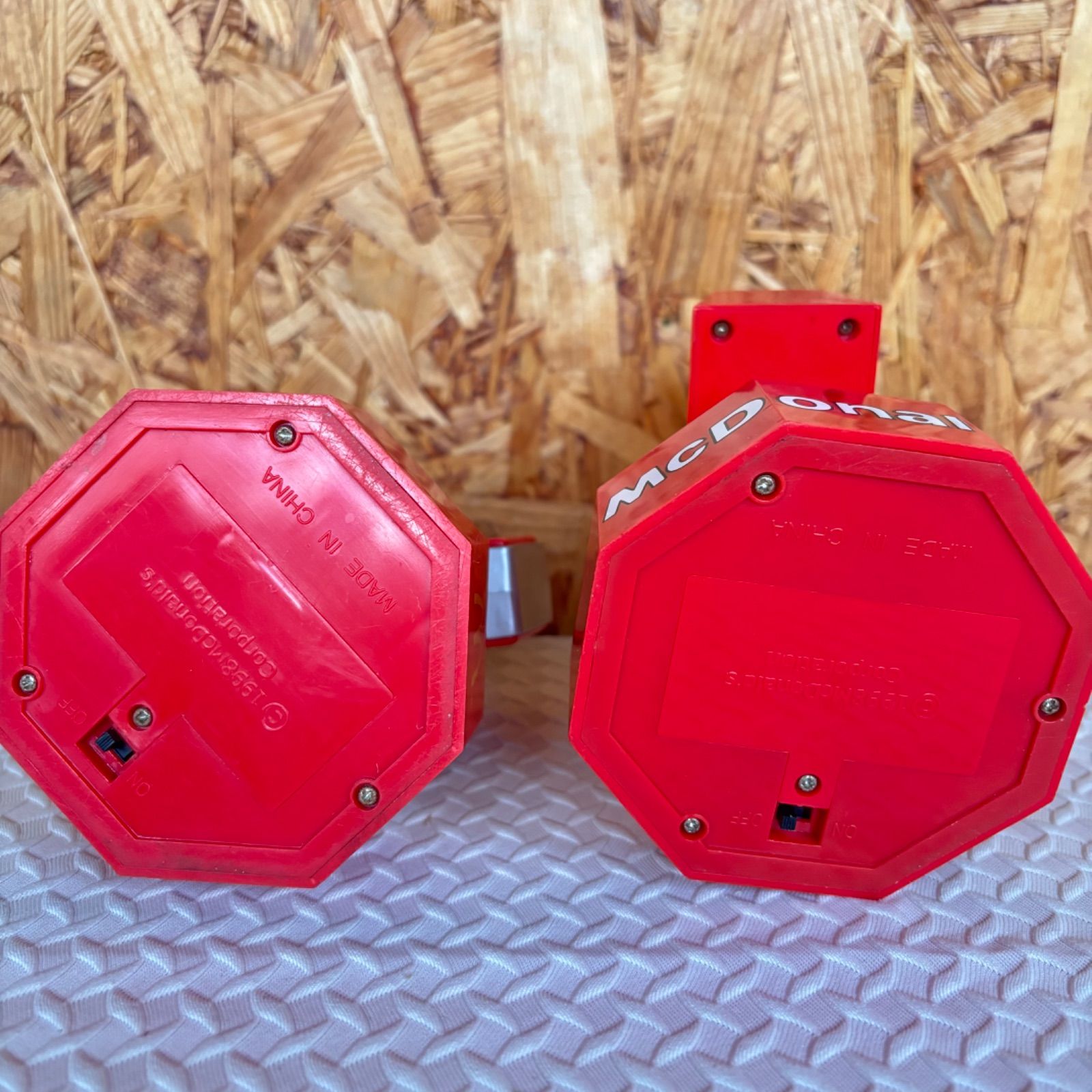 マクドナルド ロータリーサインライト 看板 ロナルド・ドナルド