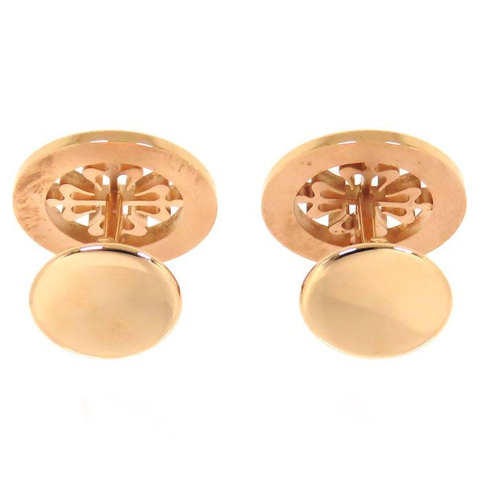 PATEK PHILIPPE パテックフィリップ カラトラバ 十字 カフス K18PG 750