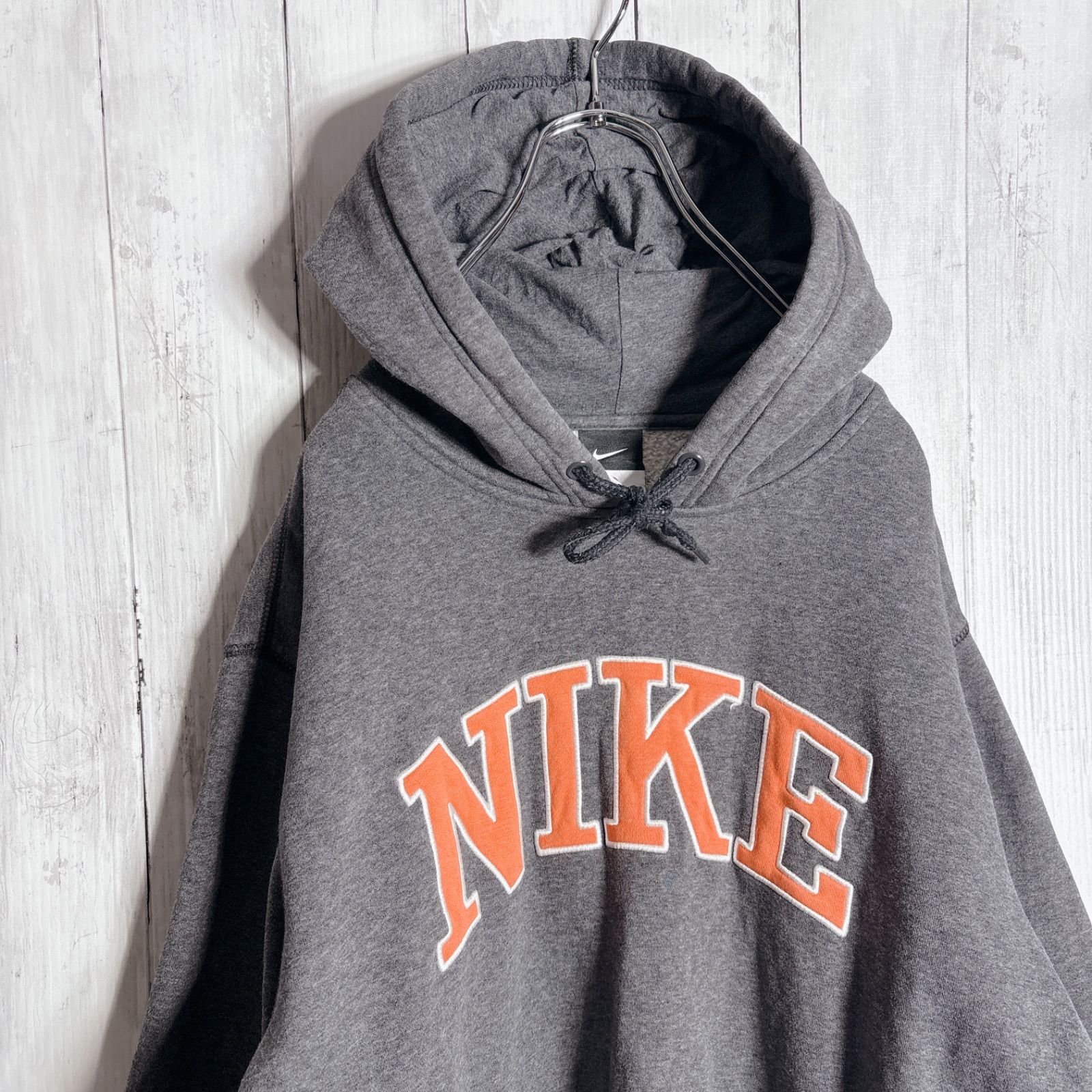 最高モデル】00s Vintage 古着 ナイキ NIKE ダークグレー スウェット 