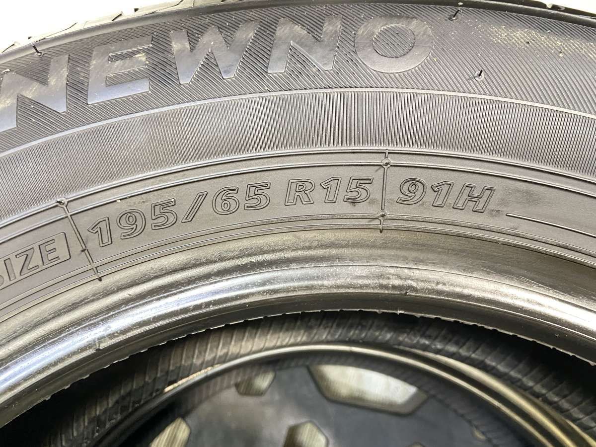 195/65R15 nブリヂストン NEWNO n中古タイヤ サマータイヤ 2本セットn