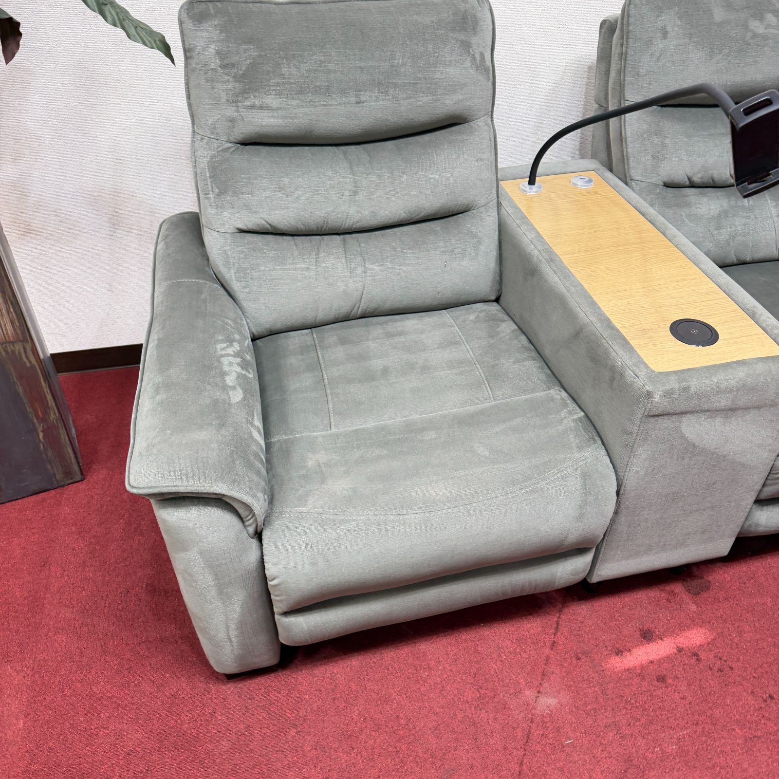 2人用リクライニングソファー