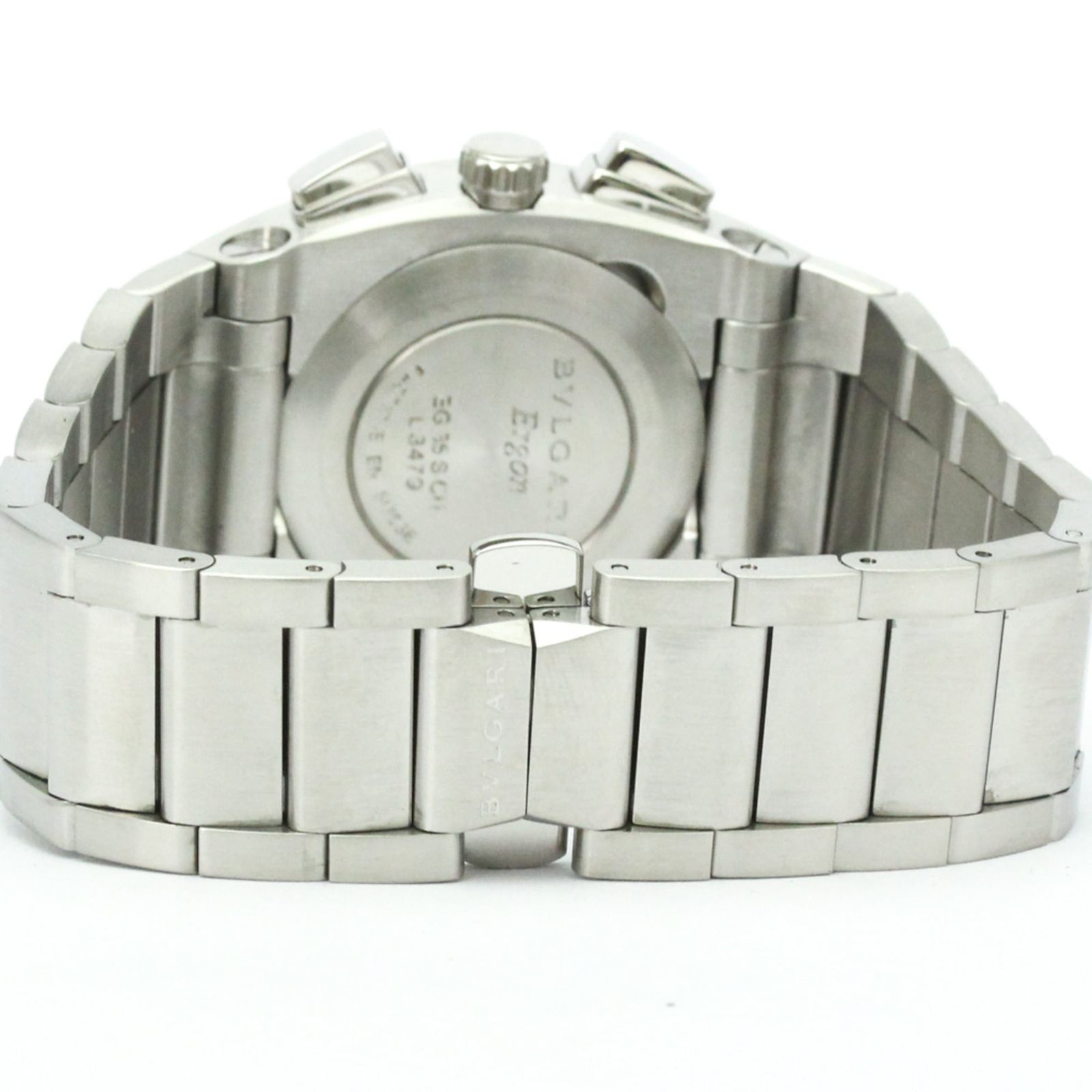 ブルガリ (BVLGARI) エルゴン クロノグラフ ステンレススチール 自動 