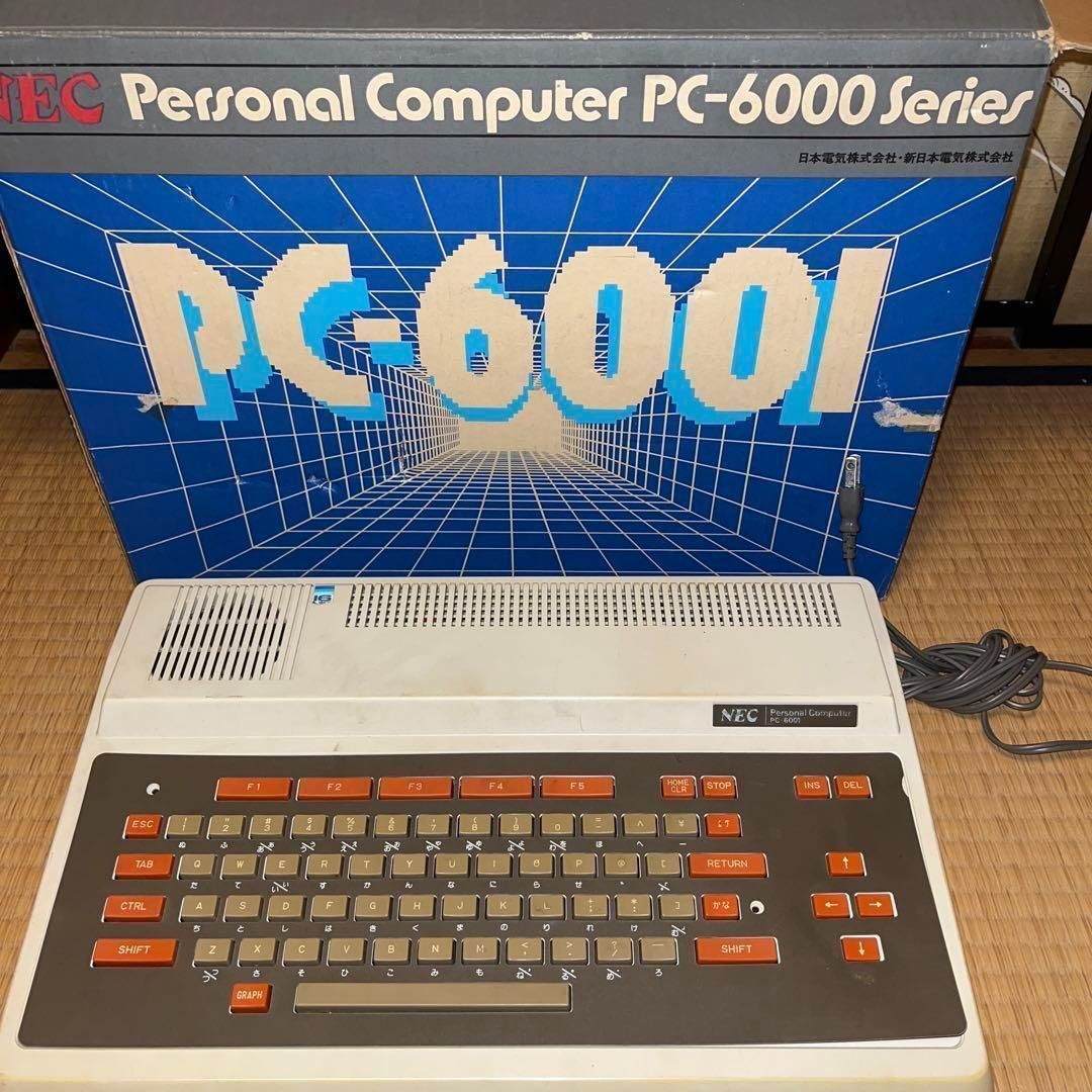 希少】PC-6001本体 NECレトロPC - メルカリ