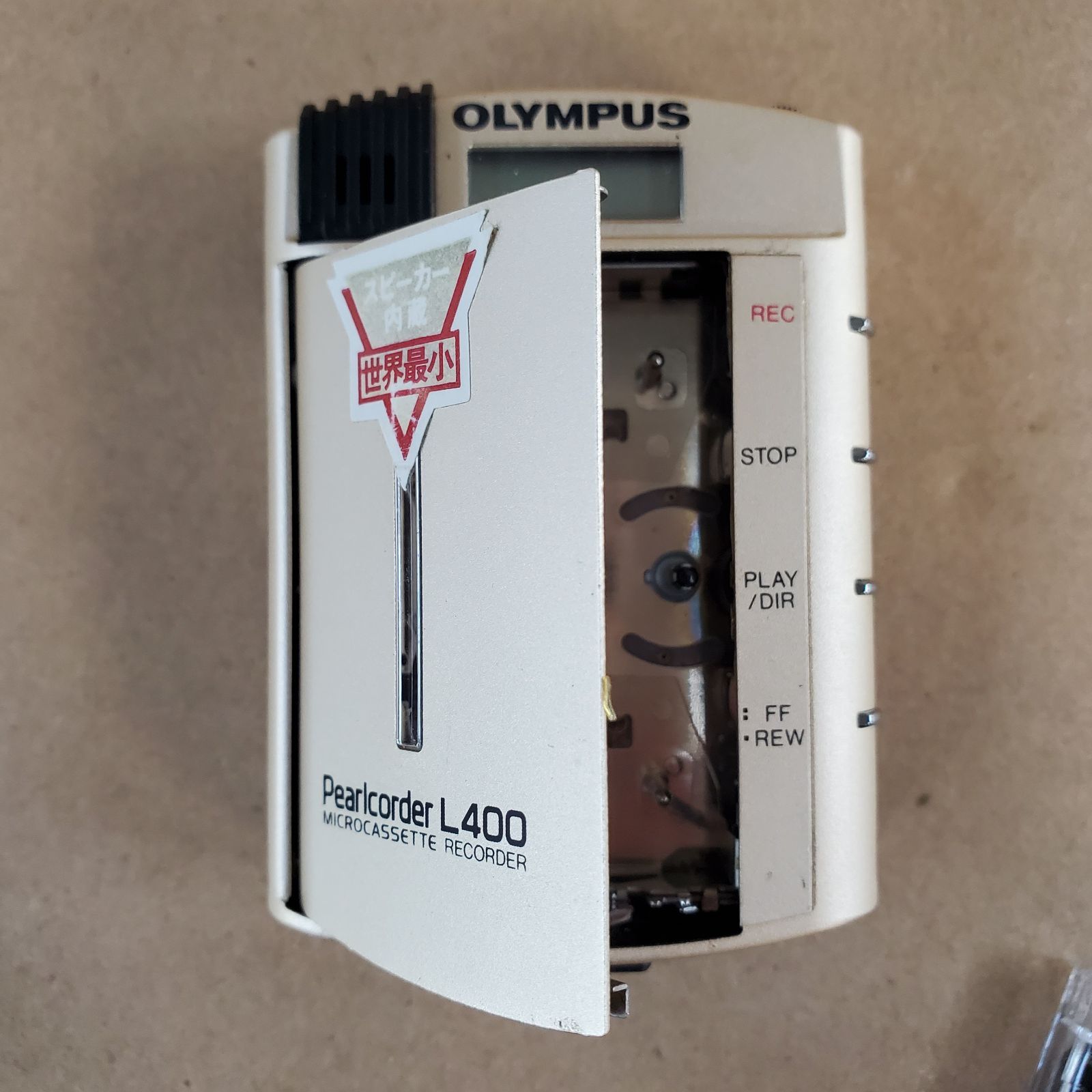 OLYMPUS Pearlcorder L400 マイクロカセットレコーダー オリンパス