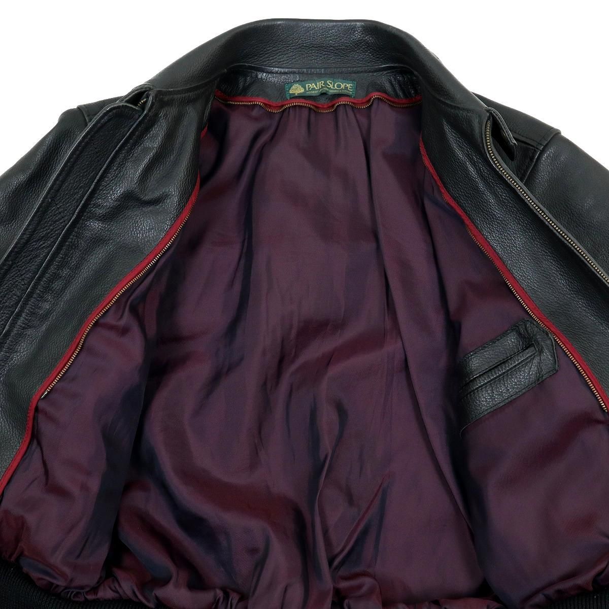 S3685】PAIR SLOPE ペアスロープ レザージャケット バイクウエア 