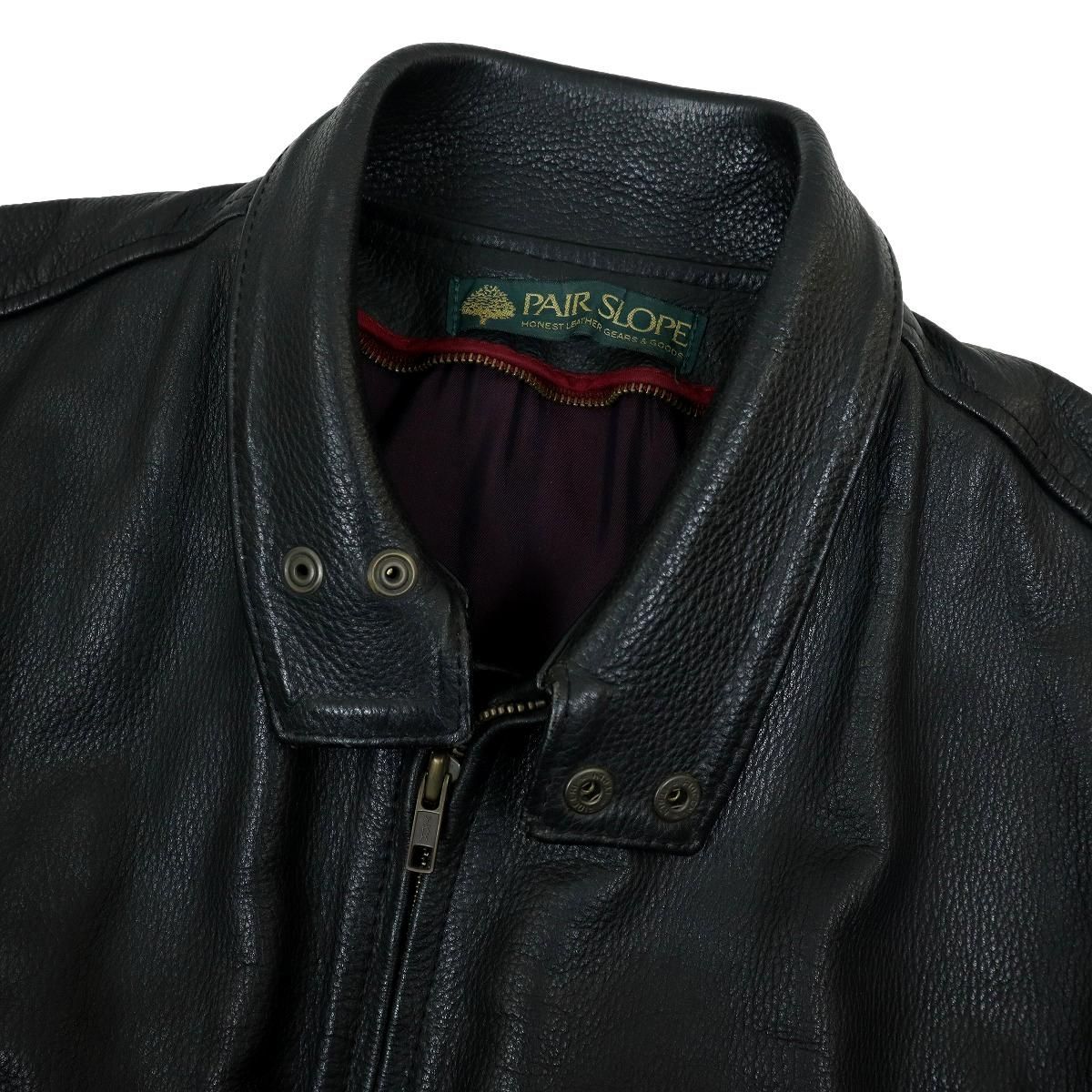 S3685】PAIR SLOPE ペアスロープ レザージャケット バイクウエア 