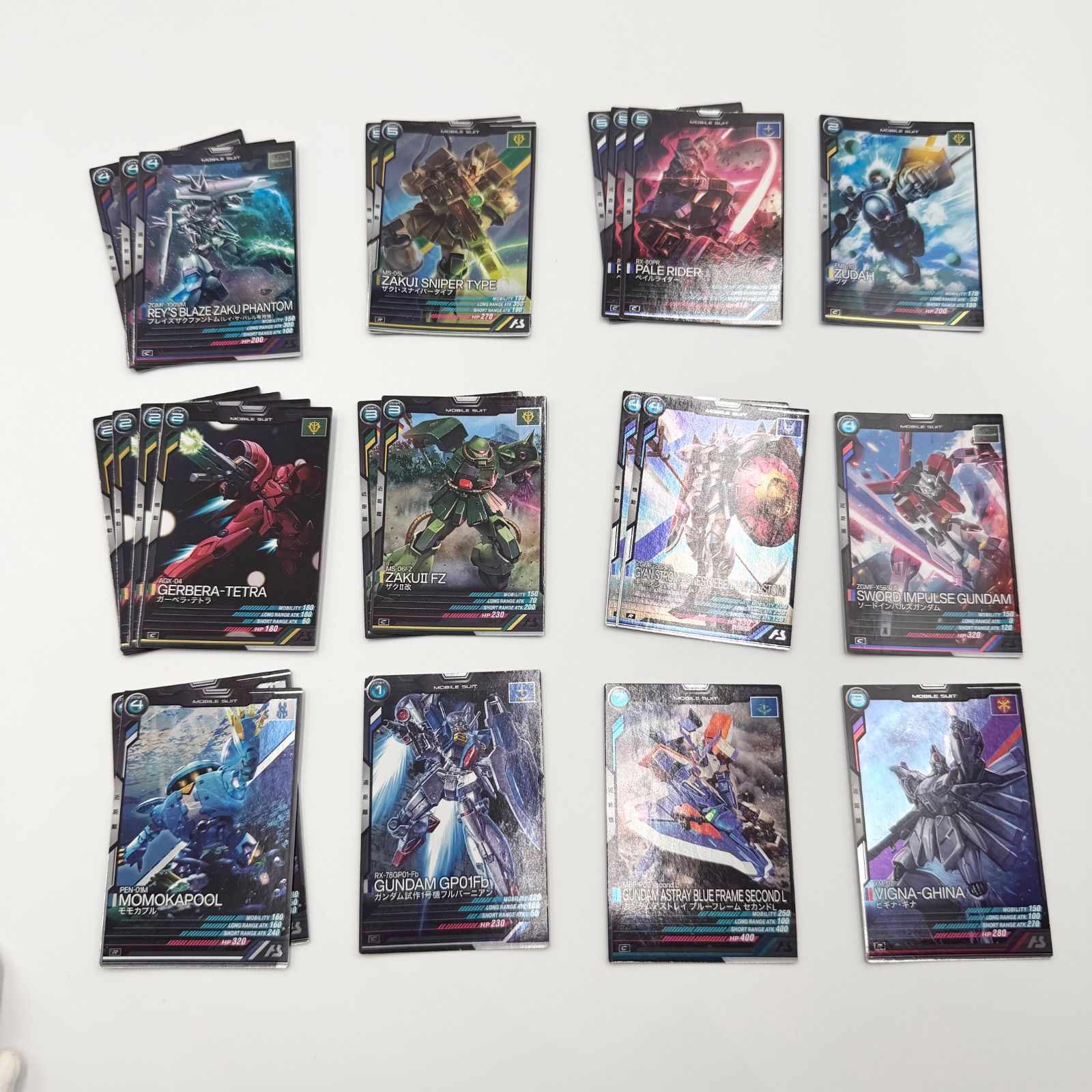 ガンダム アーセナルベース 引退品・まとめ売り（MS＋パイロット 計65