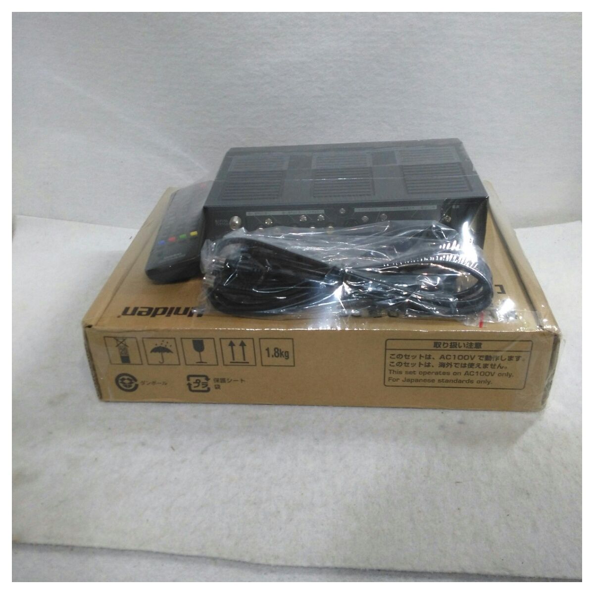 未使用品】取説欠品 ユニデン 地上・BS・110度CS デジタルハイビジョン