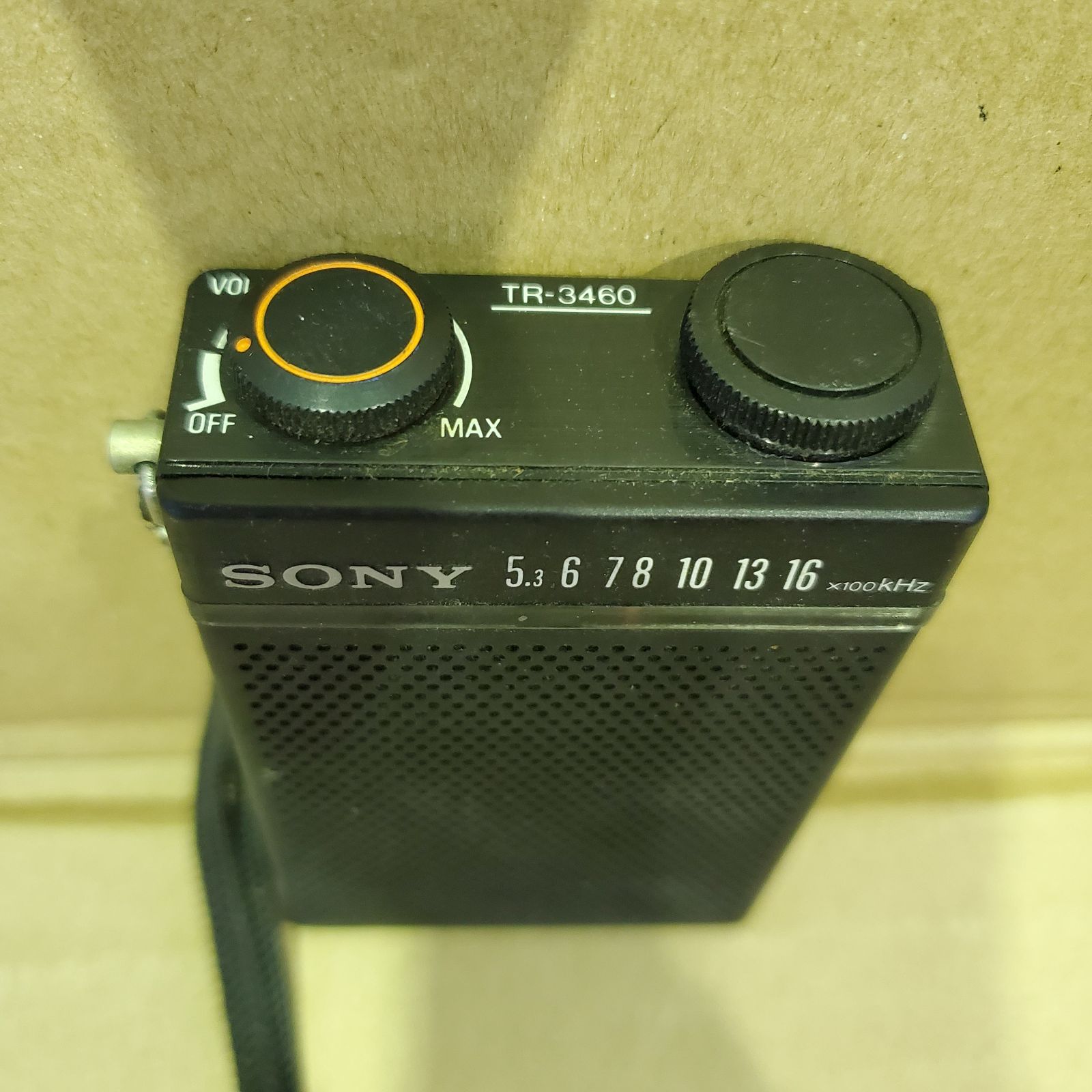 ジャンク】SONY ソニー AM トランジスタ ラジオ TR-3460 - メルカリ