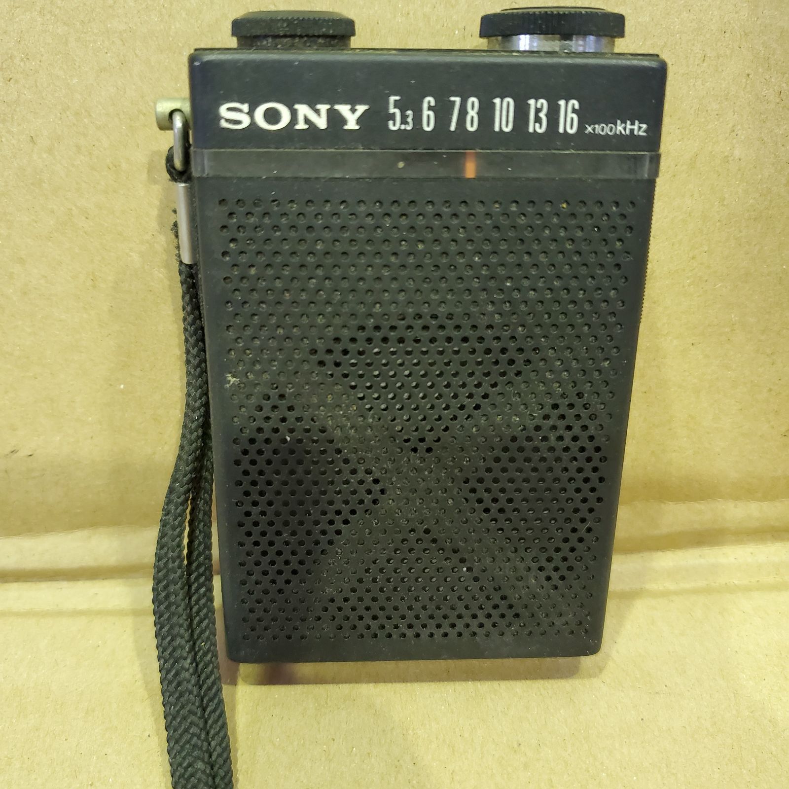 ジャンク】SONY ソニー AM トランジスタ ラジオ TR-3460 - メルカリ