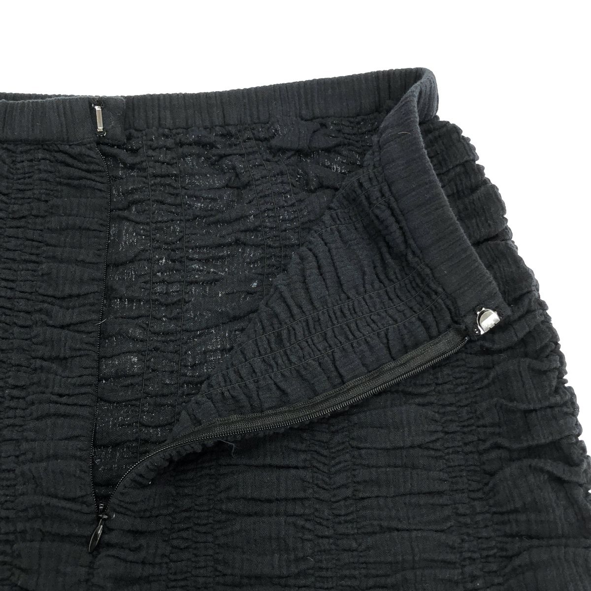 ne Quittez pas ヌキテパ Double Gauze Shirring Skirt ダブルガーゼ