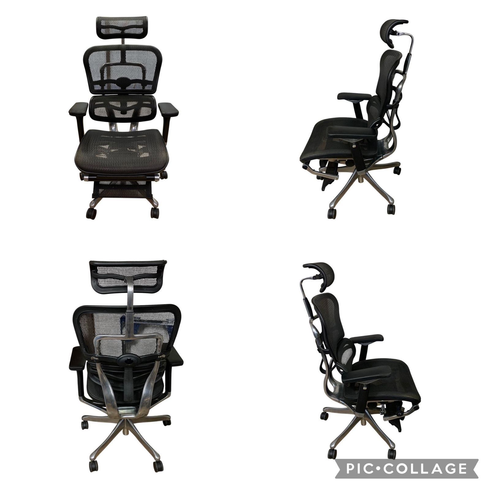 □Ergohuman PRO OTTMAN エルゴヒューマン プロ オットマン内蔵型 