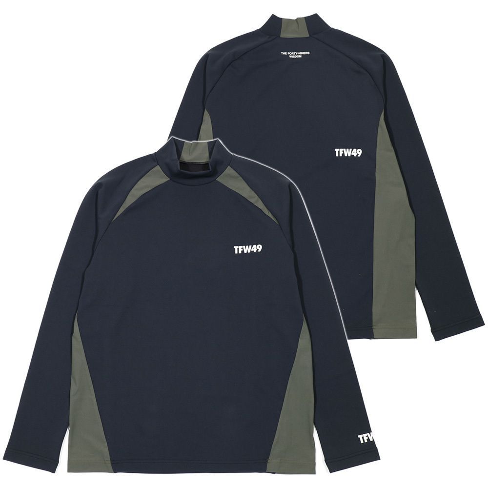 新品☆TFW49☆SIDE PANEL LONG SLEEVE MOCKNECK - メルカリ