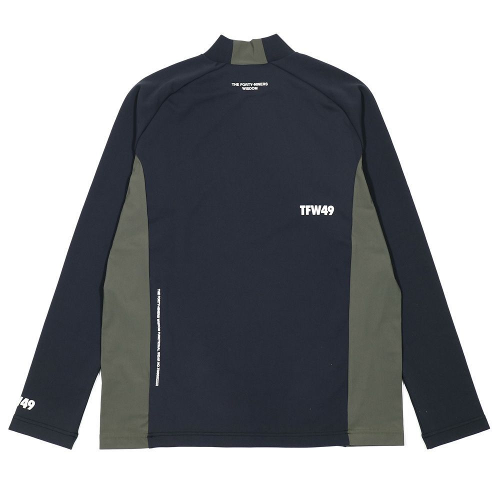 新品☆TFW49☆SIDE PANEL LONG SLEEVE MOCKNECK - メルカリ