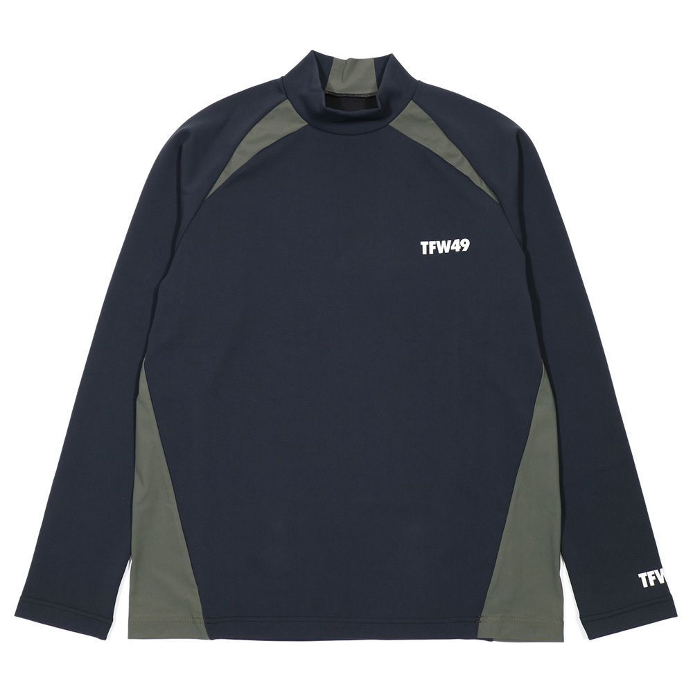 新品☆TFW49☆SIDE PANEL LONG SLEEVE MOCKNECK - メルカリ