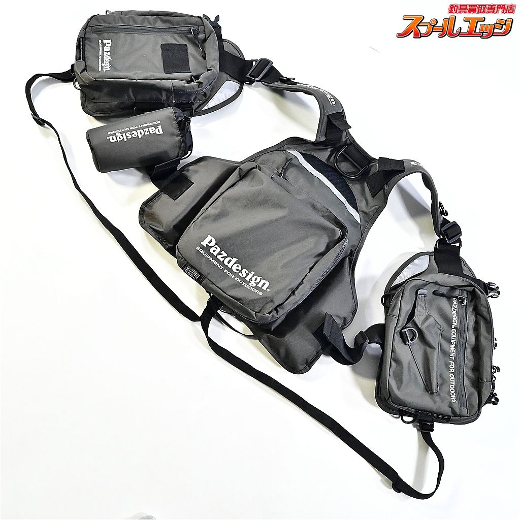 【パズデザイン】 PSL マルチゲームベスト SLV-027 ガンメタブラック