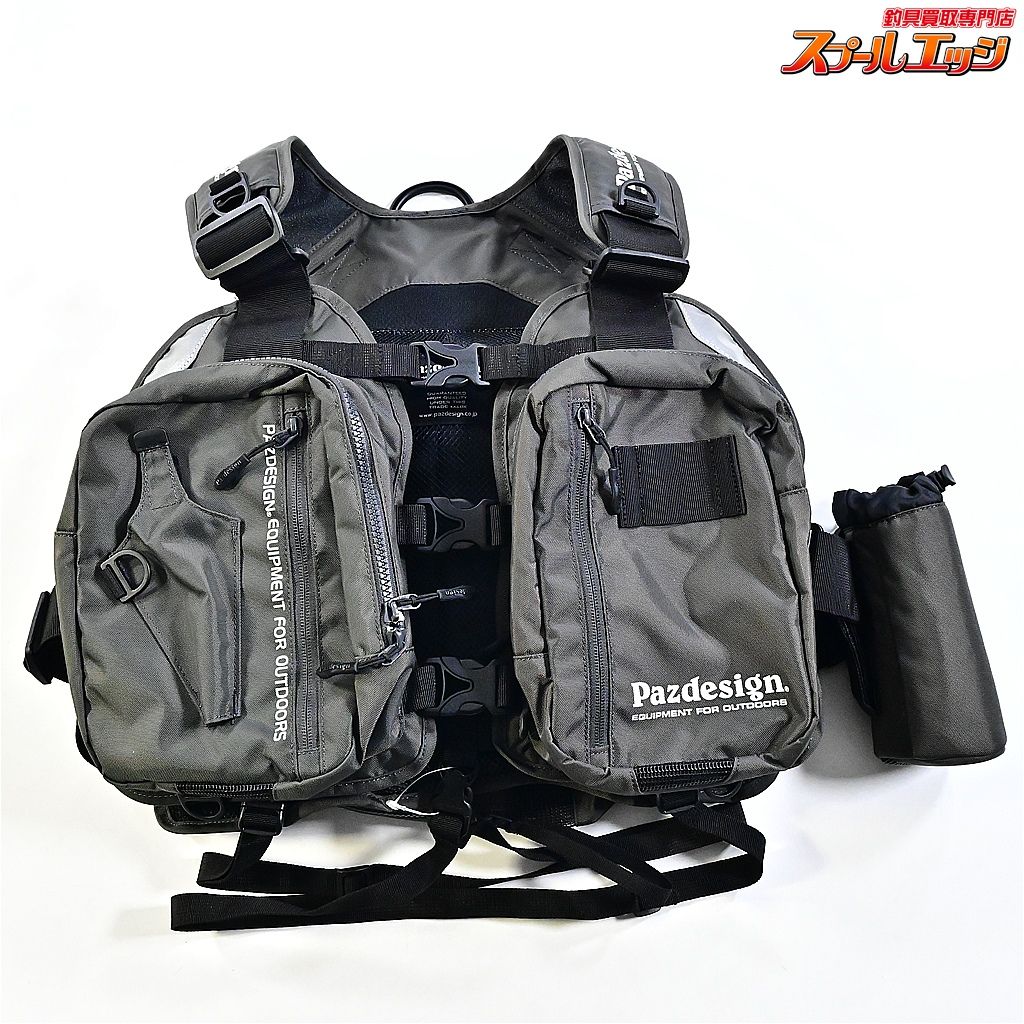 【パズデザイン】 PSL マルチゲームベスト SLV-027 ガンメタブラック