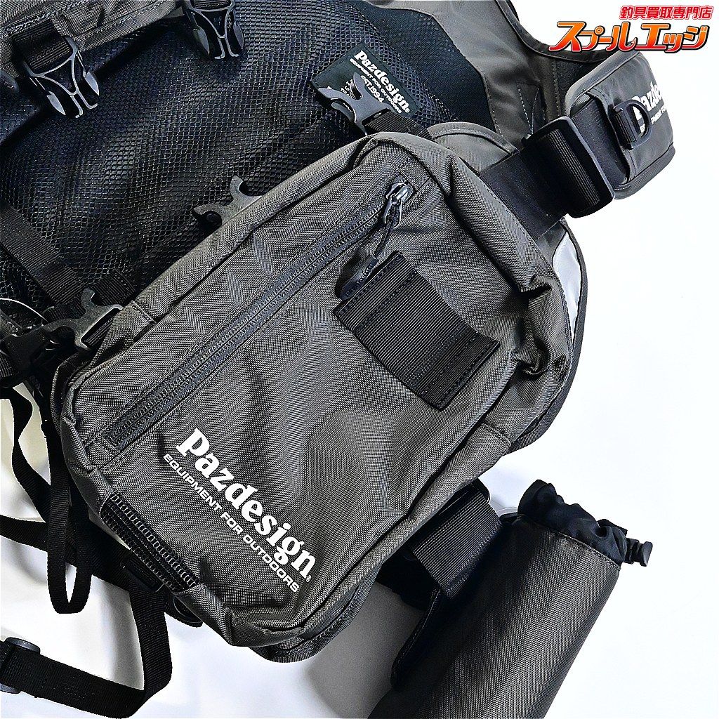 【パズデザイン】 PSL マルチゲームベスト SLV-027 ガンメタブラック