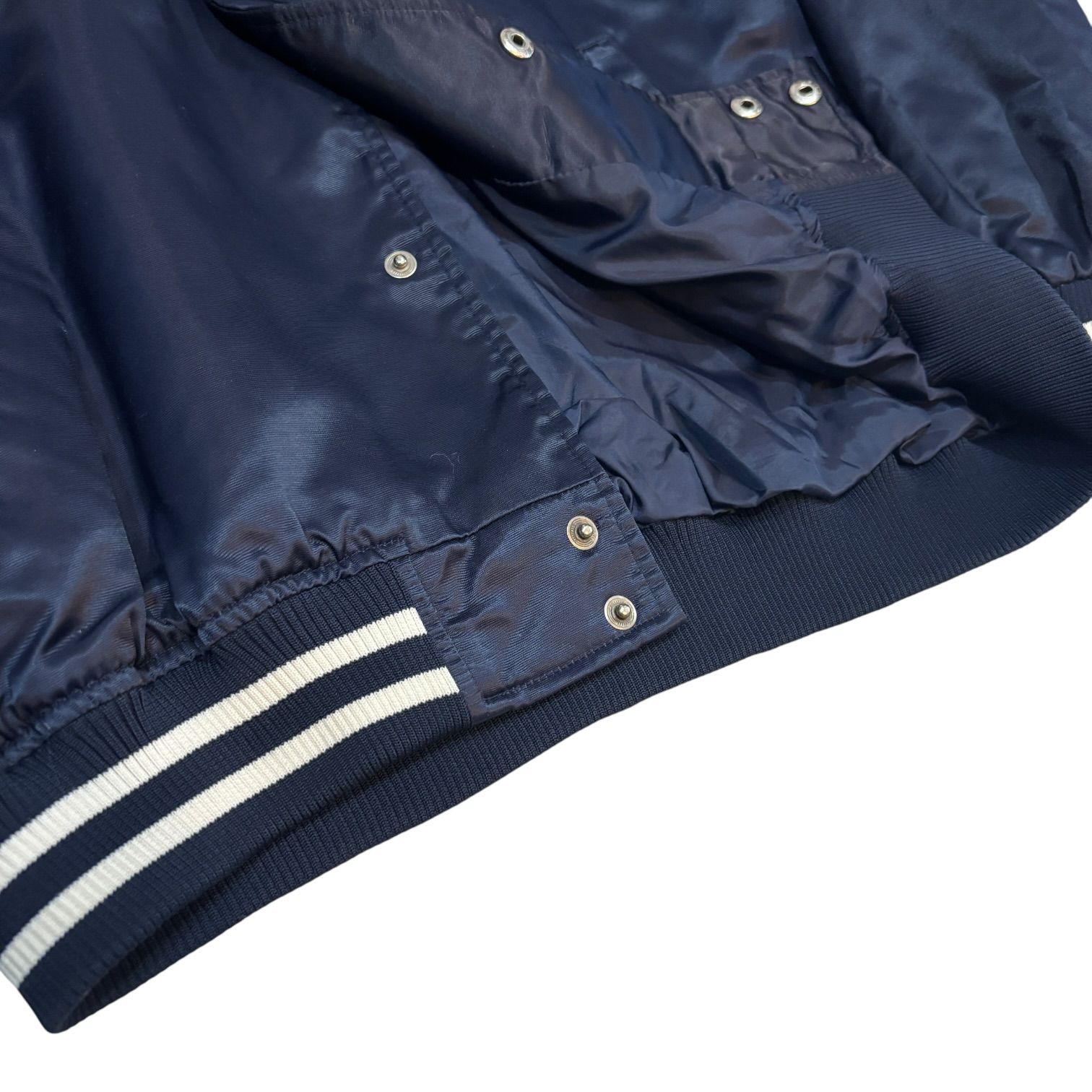 Majestic Yankees スタジャン L ネイビー Majestic ヤンキース 