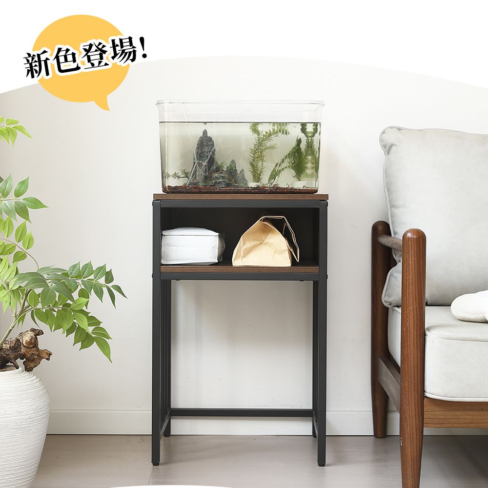 新カラーブラウン】水槽台 水槽スタンド 45cm*40cm 耐荷重100kg 収納棚