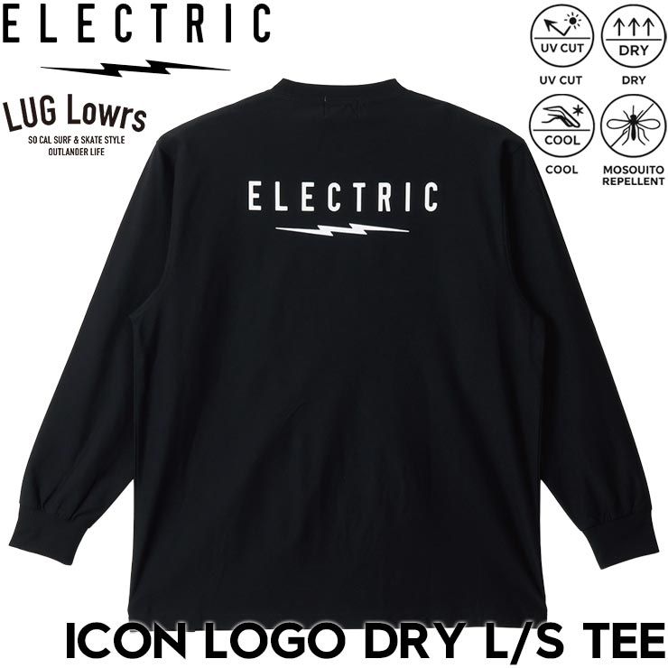 ELECTRIC エレクトリック UNDERVOLT DRY L/S TEE ドライ素材 長袖T