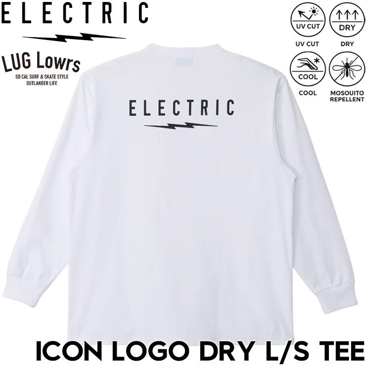 ELECTRIC エレクトリック UNDERVOLT DRY L/S TEE ドライ素材 長袖T